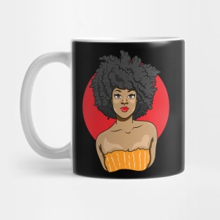 Kinky Curls and Cute Mug